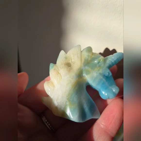 Asian Amazonite Unicorn - Picture 4 of 9